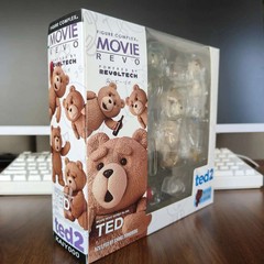 TED 2 Bear Action Figure 10CM Movable Joint PVC Collectible Model Toy Gift Boxed