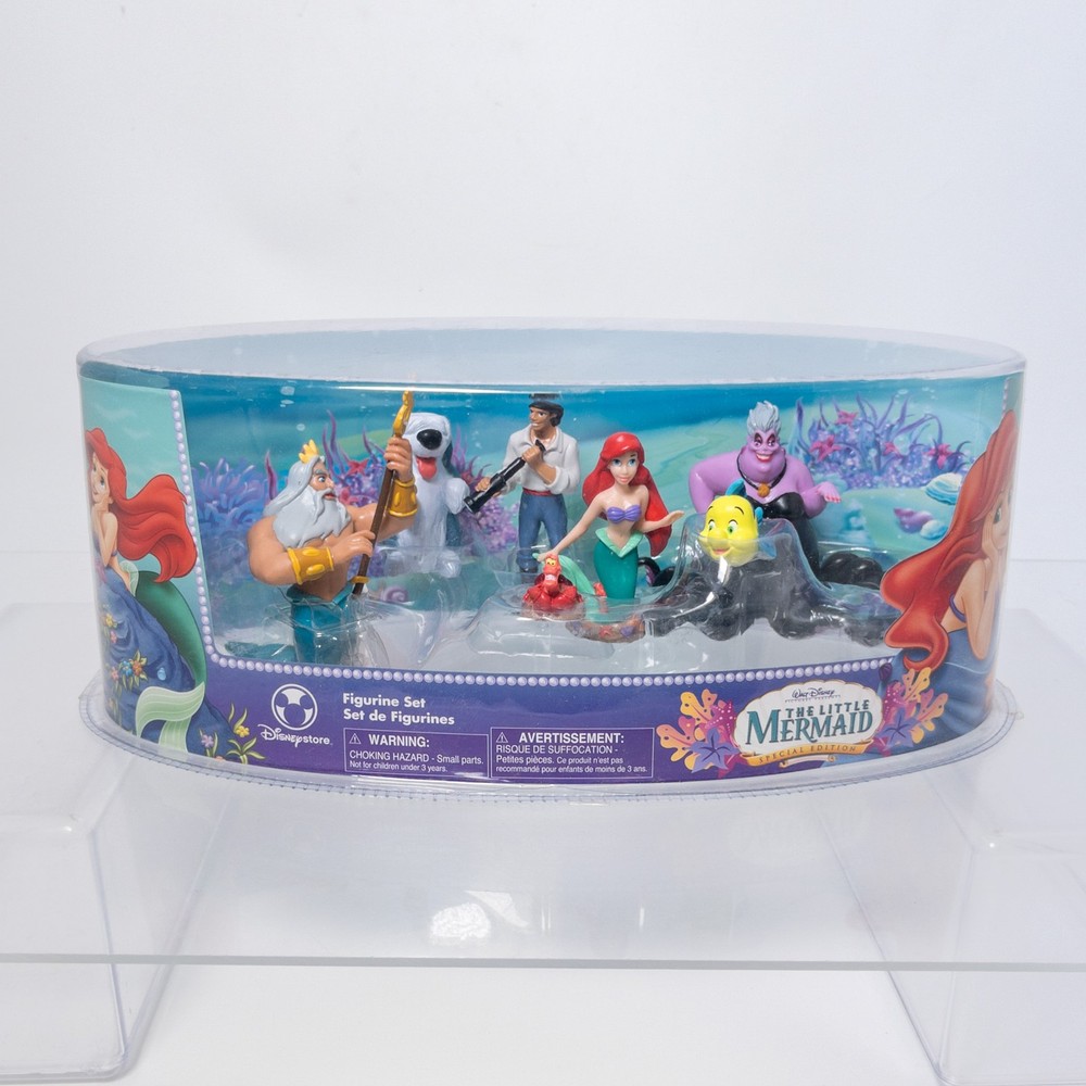 Disney Store – Figurine Set – The Little Mermaid Special Edition *NM*