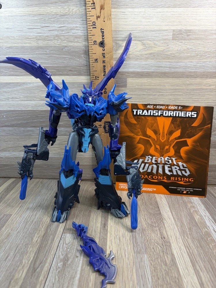 Transformers Beast Hunters Predacons Rising Cryofire Predaking Voyager Class