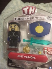 New Jazwares Tube Heroes ANTVENOM Mindcraft Figure & Accessories – UNOPENED
