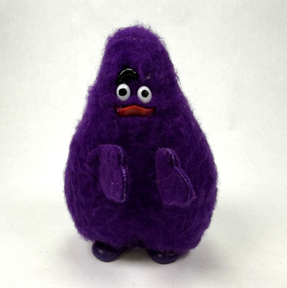 Grimace Vintage McDonalds McDonaldland Figure Doll 1976 Remco MEGO 70s