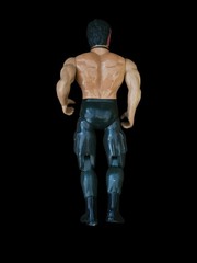 Vintage 1985 Rambo First Blood Action Figure Coleco Sylvester Stallone 80s Toy
