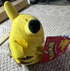 PIKACHU PLUSH – 1998 POKEMON #25- HASBRO NINTENDO – VINTAGE