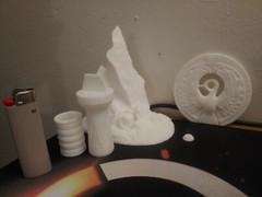 Indiana Jones Raiders of the Lost Ark – Staff Of Ra Head piece + Base UNPAINTED