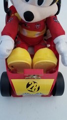 DISNEY MICKEY MOUSE Racing Adventure ROADSTER Racer Talking 14” Lights Sound