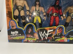 WWF Championship Title Belt Series 4-Pack Action Figures Set NIB