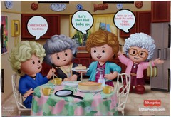 Fisher Price Little People Collector THE GOLDEN GIRLS 4 Figure Gift Set – GWR84