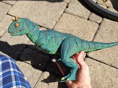 CUSTOM Hammond Collection Chameleon Carnotaurus Action Figure