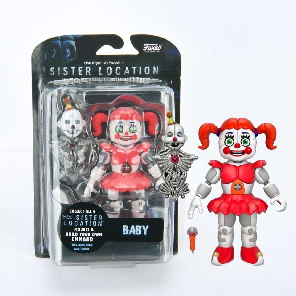Five Nights At Freddy Sister Location Ballora Baby Funtime Foxy 5″ Action Figure