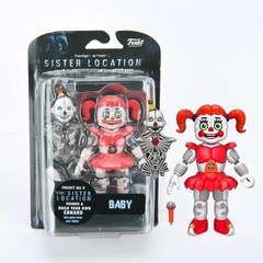 Five Nights At Freddy Sister Location Ballora Baby Funtime Foxy 5″ Action Figure