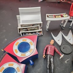 Star Trek Movie Galaxy Collection 8 Figure Lot 2009 Playmates Kirk Spock Sulu