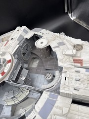 Star Wars Legacy Collection Millennium Falcon Hasbro 2008 As Is Ramp Works