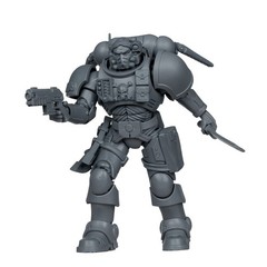 Ultramarines Lieutenant in Phobos Armor Artist Proof Warhammer 40000 7″ Figure