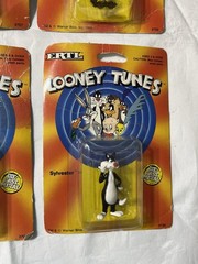 VINTAGE 1989 ERTL LOONEY TUNES WARNER BROS DIECAST METAL FIGURES SET SEALED