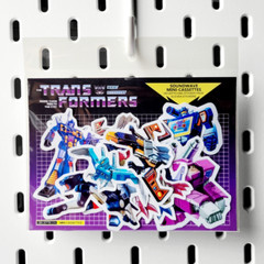G1 Transformers Soundwave Mini-cassettes Sticker pack of 11 pieces RARE