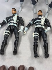 Marvel Legends Shield Agent Nick Fury TRU Exclusive Army Builder lot of 8