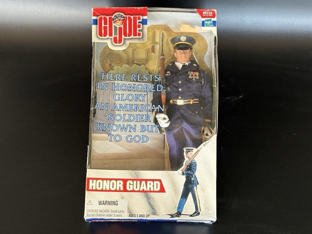 Vintage 2000 GI Joe Honor Guard Tomb Of The Unknown Soldier Factory Sealed
