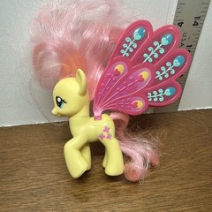 My Little Pony Fluttershy Glimmer Wings Butterfly Pegasus FIM Brushable Hair MLP