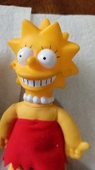 Bart Simpson and family plush/plastic dolls 20th Century Fox