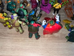 LOT OF 20TMNT TEENAGE MUTANT NINJA TURTLES 2010s Figures W Accessories