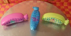 Bananas lot of 3 sub sets, pink+blue+green, 6″L, 2020, Cepia LLC