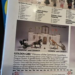 Vintage Golden Girl and the Guardians of the Gemstones Rubee Figure 1984 MISB