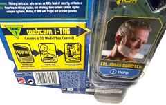 James Cameron AVATAR webcam i-TAG COL. MILES QUARITCH 3D Model 2009 Mattel LVL 1