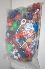 Beyblades 4 Lbs 10 oz of Beyblades and Accessories