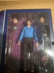 Lot of 2 NECA Action Figures The Evil Dead Ultimate Ash and Doc Brown 7″