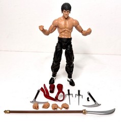 Fwoosh Articulated Icons Feudal Series SHIBITO (WARRIOR MONK) *BRUCE LEE CUSTOM*