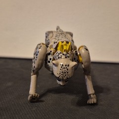Hasbro Transformers Beast Wars Cheetor Cheetah Action Figure Plastic Gray