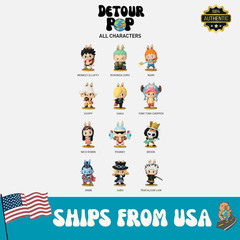 *USA* AUTHENTIC POP MART – THE MONSTERS LABUBU x ONE PIECE Blind Box Set SEALED