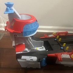 PAW Patrol The Mighty Movie Aircraft Carrier HQ GR