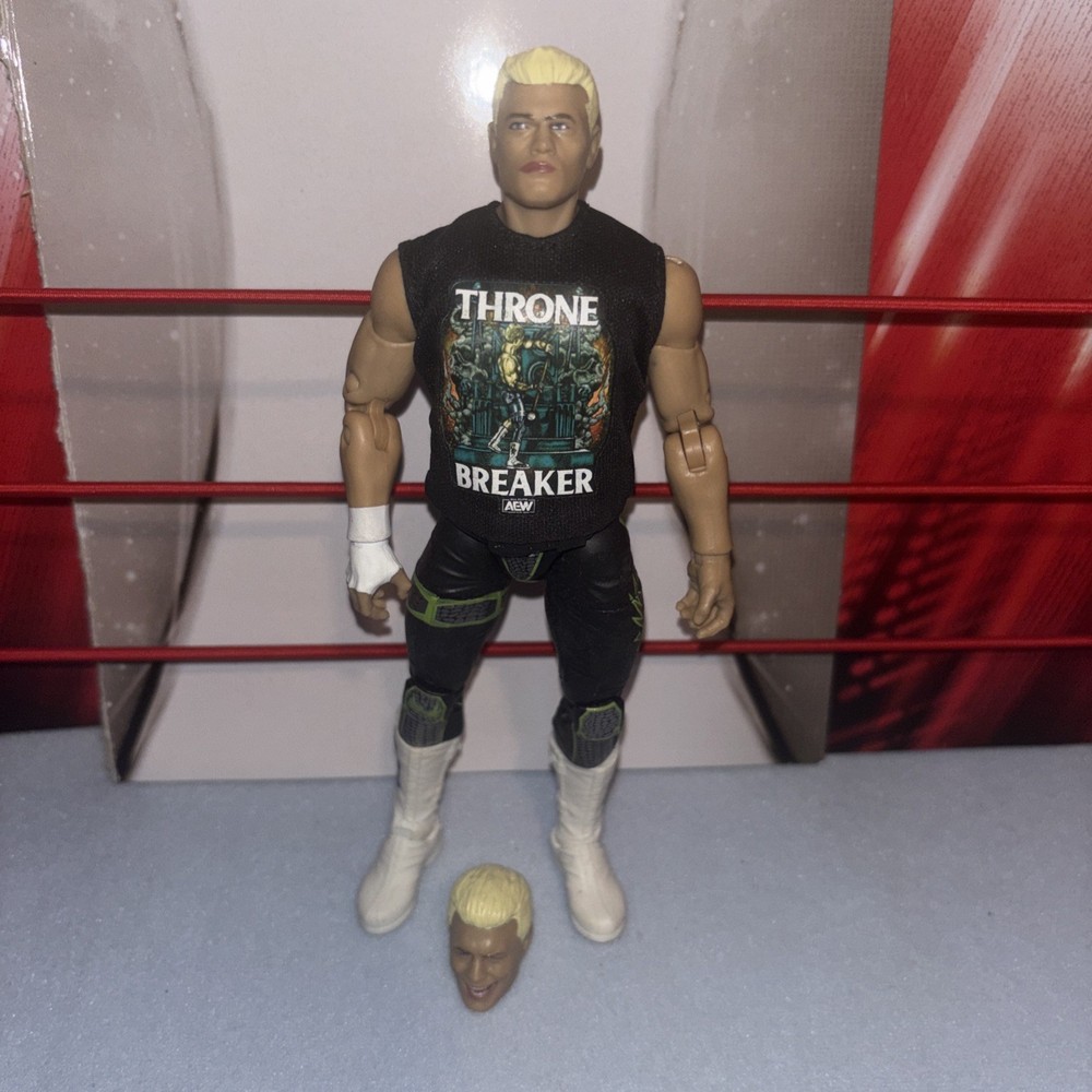 AEW Cody Rhodes Throne Breaker Unrivaled Series 4 Jazwares Figure