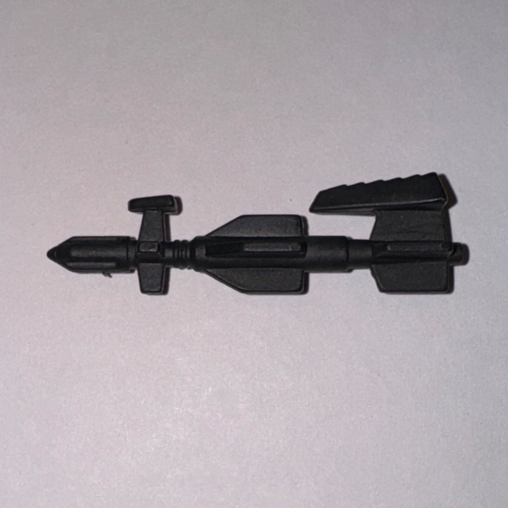 VTG GI Joe Avalanche 1990 Ski Missile part black ARAH Surface to Air Missile 🔥