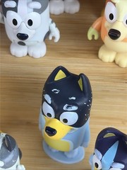 Bluey Friends Family 2.5-3″ Poseable Dog Figures Ludo Studio 23 Pc Lot Bike