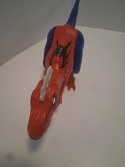 Marvel Spiderman Web Chompin Spider Rex T Rex Dino 2022 No Dart Parts/repair ￼￼