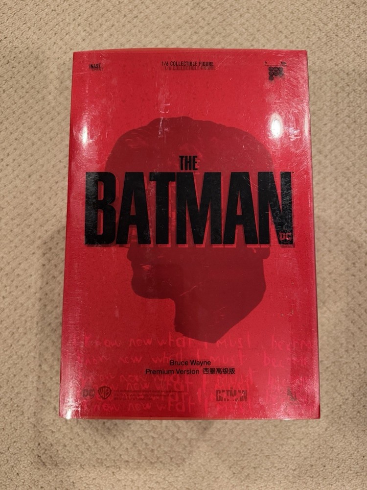 InArt The Batman Bruce Wayne Rooted Hair 1/6 Action Figure Premium Edition