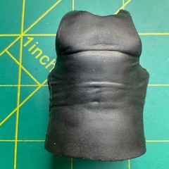 WWE Black Tank Top Shirt Accessory Mattel Figure Clothes 1/12 Custom Ultimate