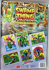 Swamp Thing Crayon-By-Number Rose Art Coloring Set New In Box Old Store Stock