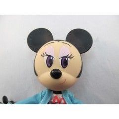 Disney Minnie Mouse Vinyl Plastic Poseable Doll with Accessories
