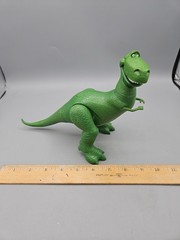 Disney Pixar Toy Story Rex Thinkway Toys 2015 7″ Talking Posable