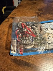 NO RULES “FINGER BIKES” Red STILL IN ORIGINAL RETAIL PACKAGE Taped Closed