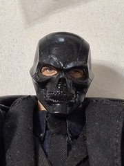 Mezco One:12 Black Mask Custom On John Wick Body W/ Radioactive Brief Case