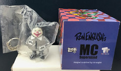 Ron English MC Supersized Mini Figure Keychain Secret Base Toy Tokyo – Gray