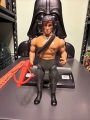 1985 Coleco John Rambo Force Of Freedom 6″ Action Figure W/ Some Accessories