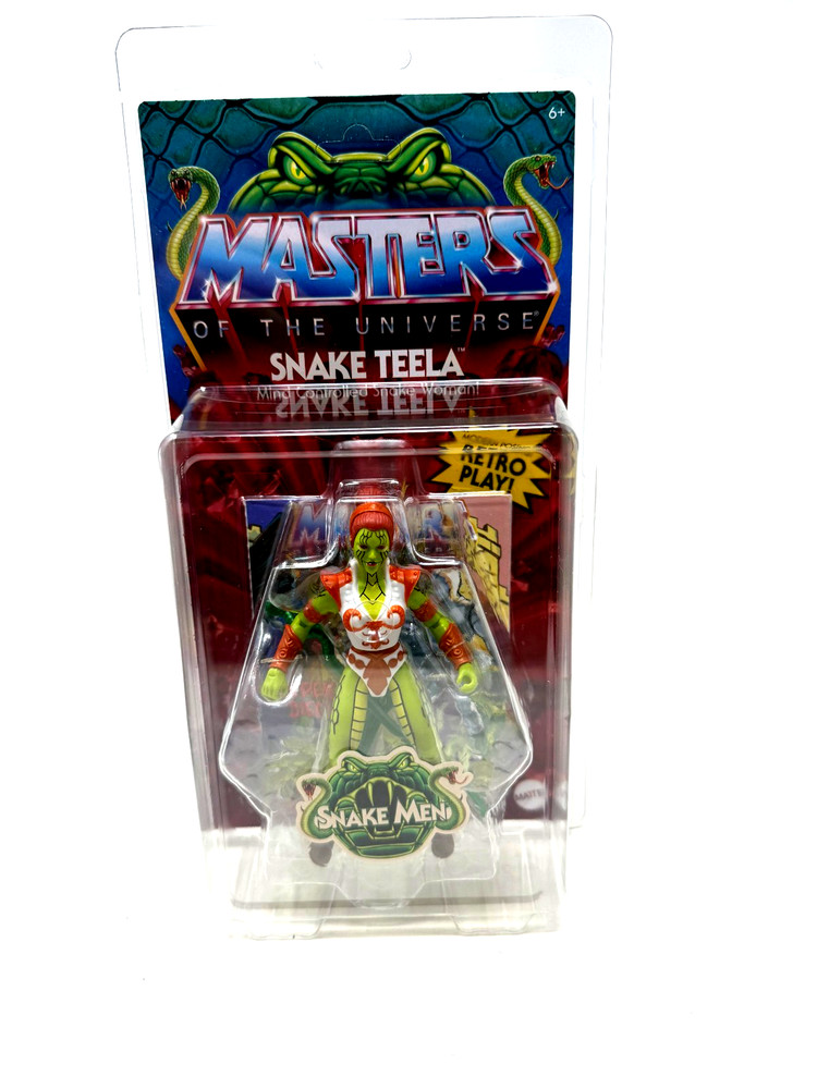 MOTU Mattel Masters Of The Universe Origins Retro Snake Teela SEALED (M3)