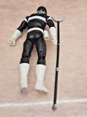 Power Rangers Action Figure Lot In Space Black Ranger Red Silver Ranger Weapons