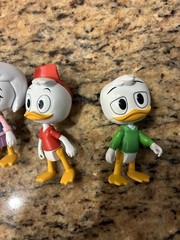 DISNEY DUCKTALES FIGURE LOT HUEY DEWEY LOUIE WEBBY