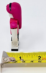 Roblox 2.75″ figure Top Runway Model white black w/ pink hair Jazwares